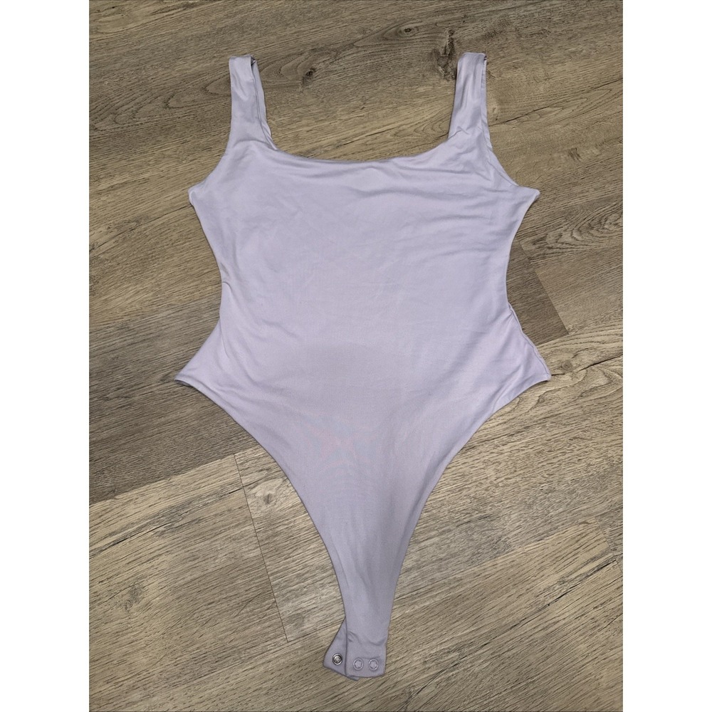 Naked woman size extra large lilac bodysuit Spring Summer Soft Date Night Girls